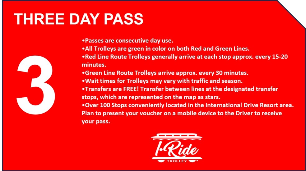 I RIde Trolley 3 Day Pass by Taktik Enterprises Inc