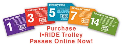I-Ride Trolley Passes
